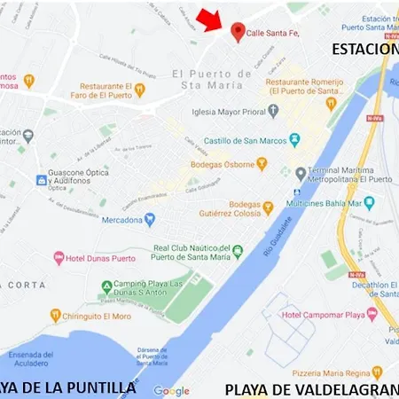 P Casa Con Azotea Privada Y Centrica. Wifi+netflix El Puerto de Santa María